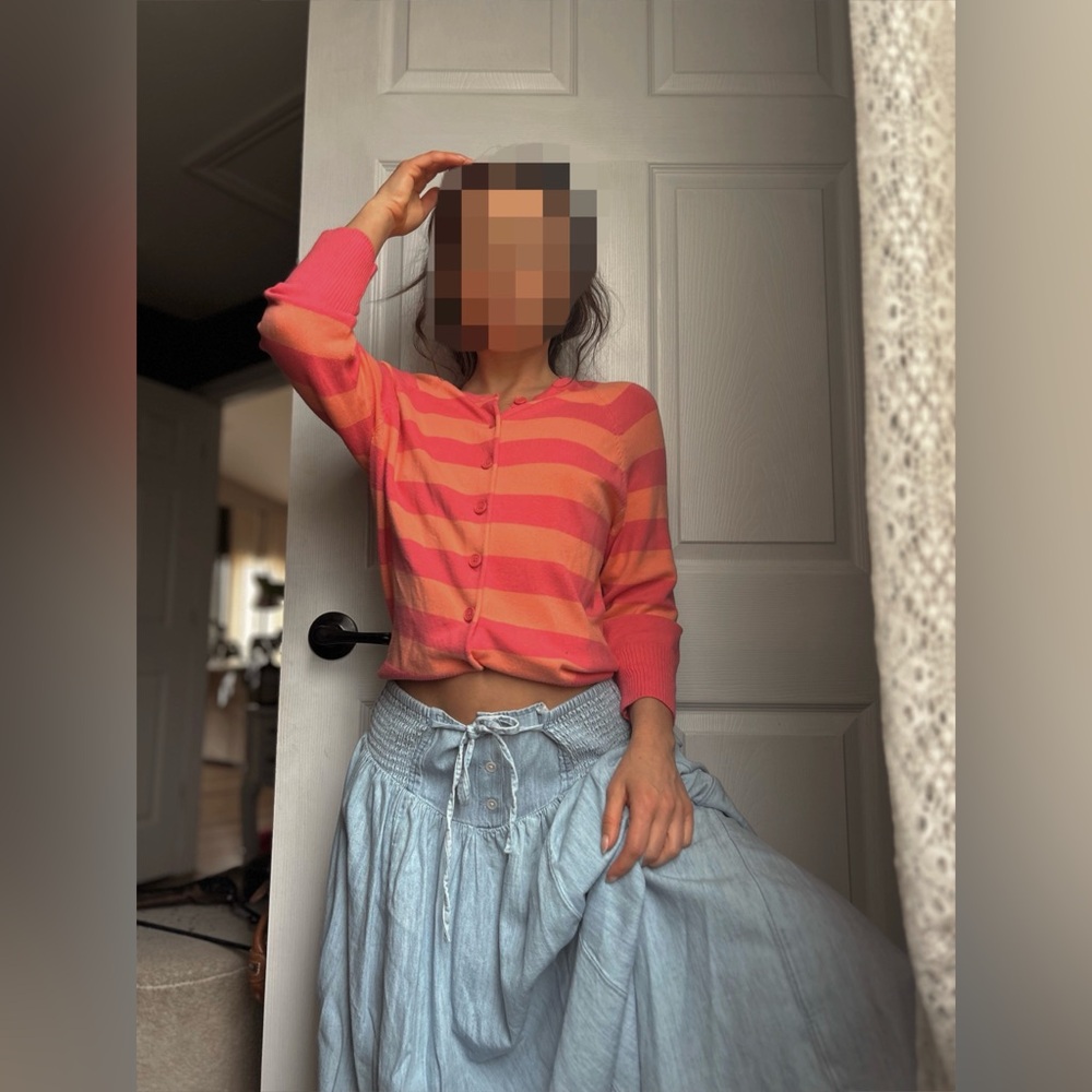 Vintage Gap Striped Cardigan - Picture 3 of 4